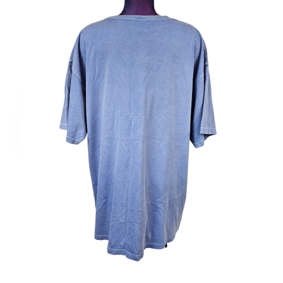 Comfort Colors Faded Blue I Love My‎ Yorkshire Terrier Tee-Shirt Size XL N92 - Picture 7 of 10